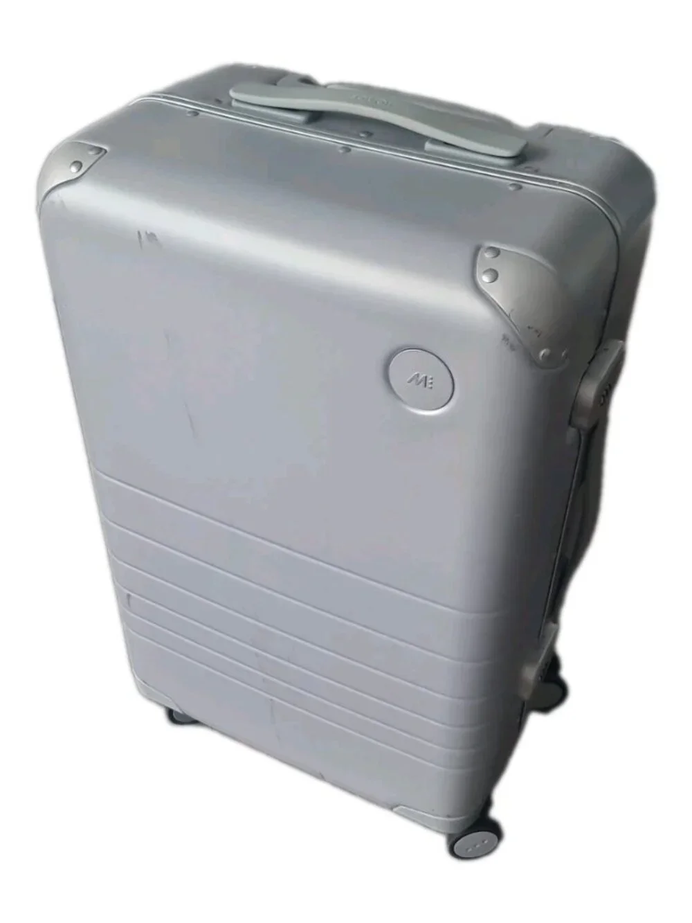 MONOS HYBRID 21” Carry-On Luggage Silver